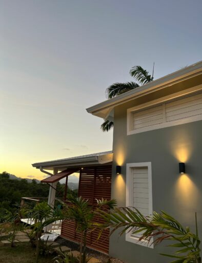 Extérieur Royale Villa soleil tombant