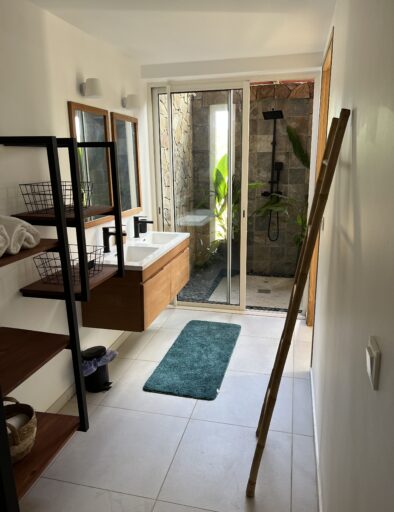 SDB RDC douche tropicale